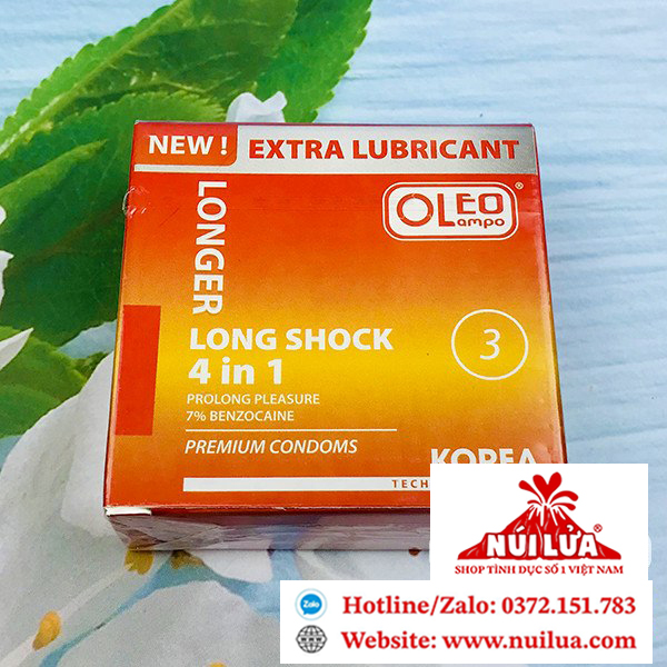 Oleo Lampo Long Shock 4in1 3 Chiec